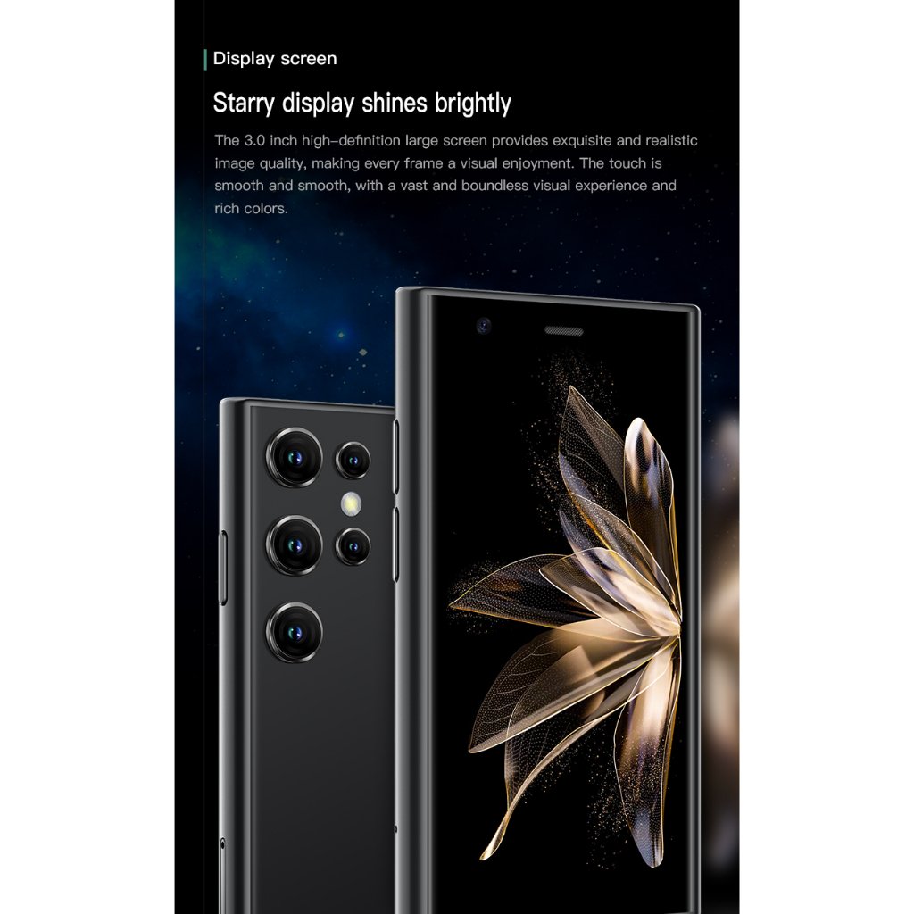 Soyes S23 Pro Android 8.1 2GB+16GB Unlocked Mini Smartphone, 3.0 inch Mini Phone The World's Smallest Cell Phone 3G Network smar